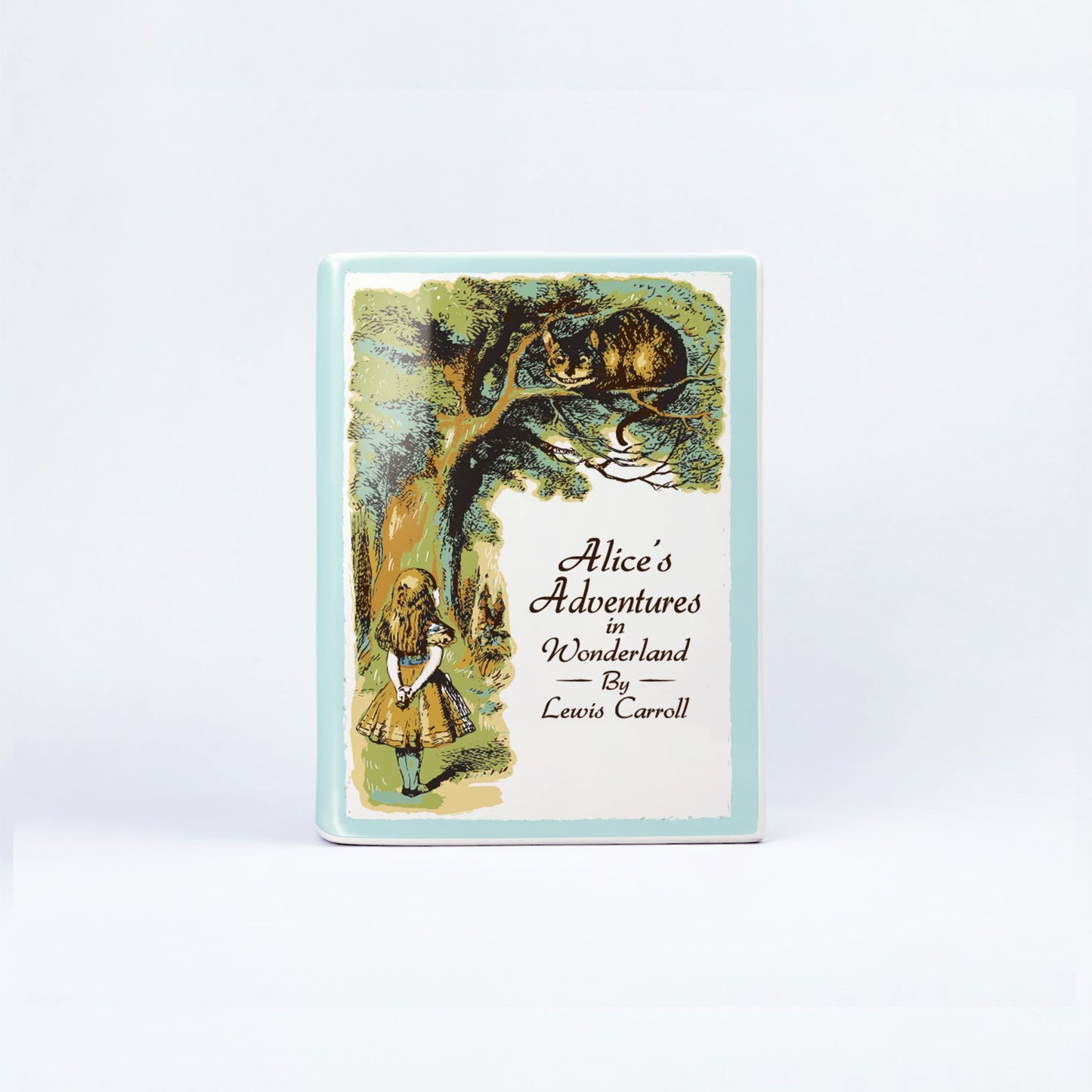 NORDORA Alice's Adventures in Wonderland Ceramic Book Vase