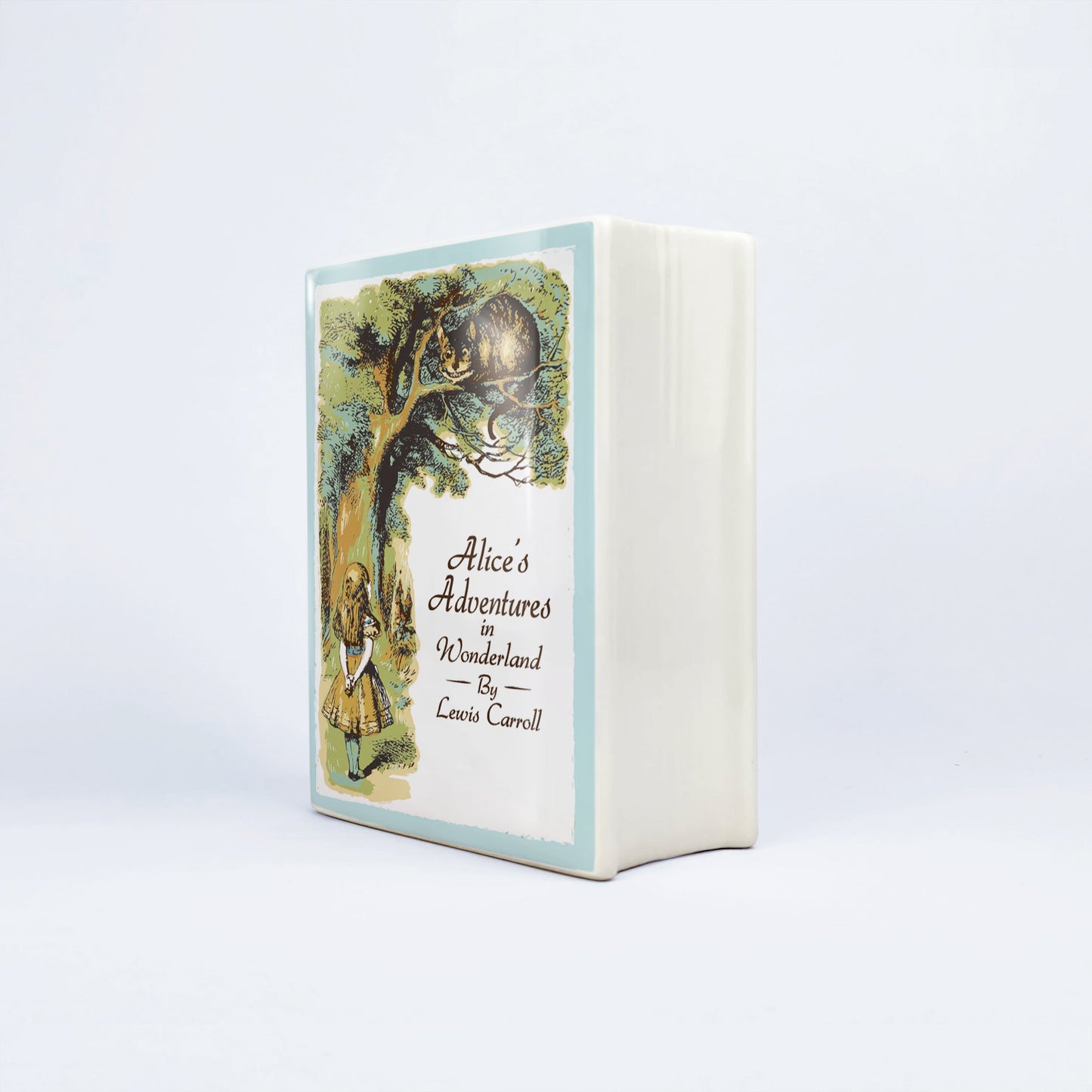 NORDORA Alice's Adventures in Wonderland Ceramic Book Vase