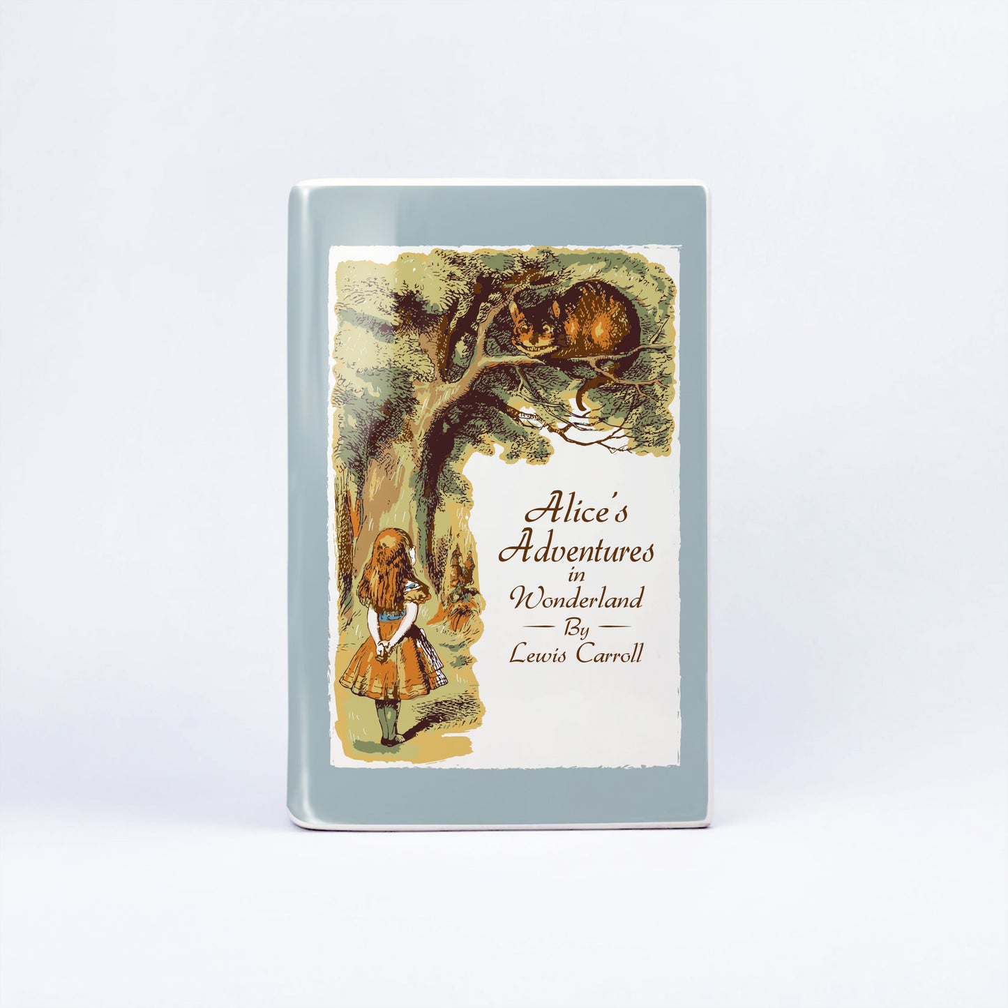 NORDORA Alice's Adventures in Wonderland Ceramic Book Vase