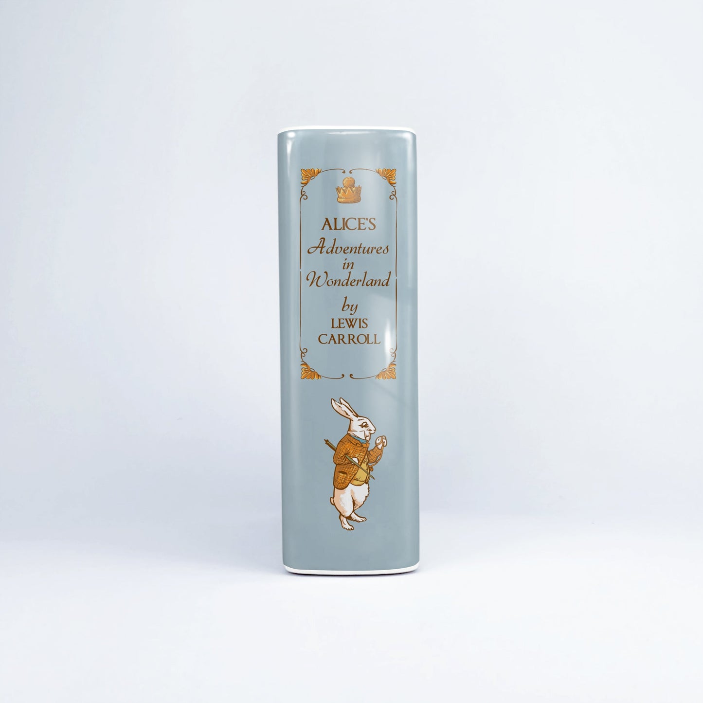 NORDORA Alice's Adventures in Wonderland Ceramic Book Vase
