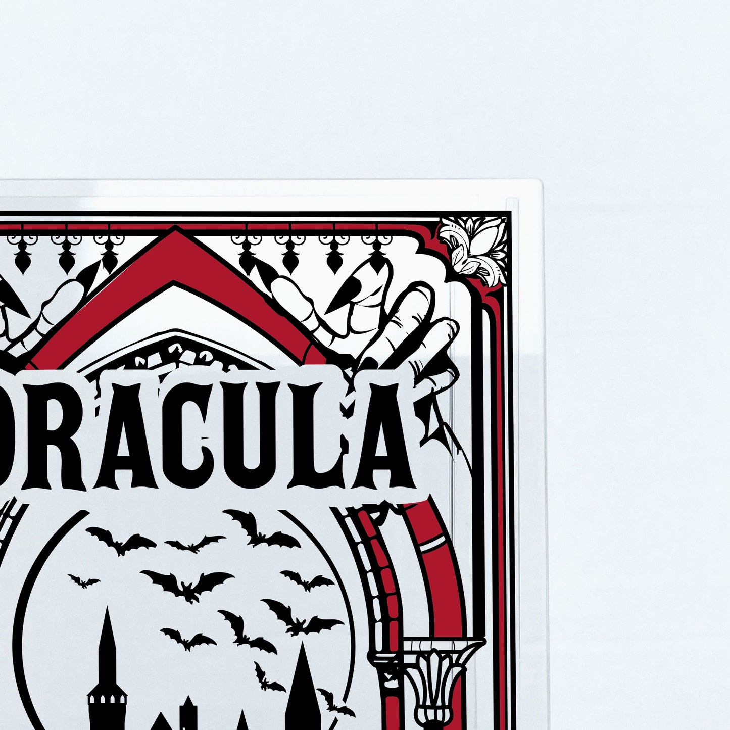 NORDORA Dracula Acrylic Book Vase