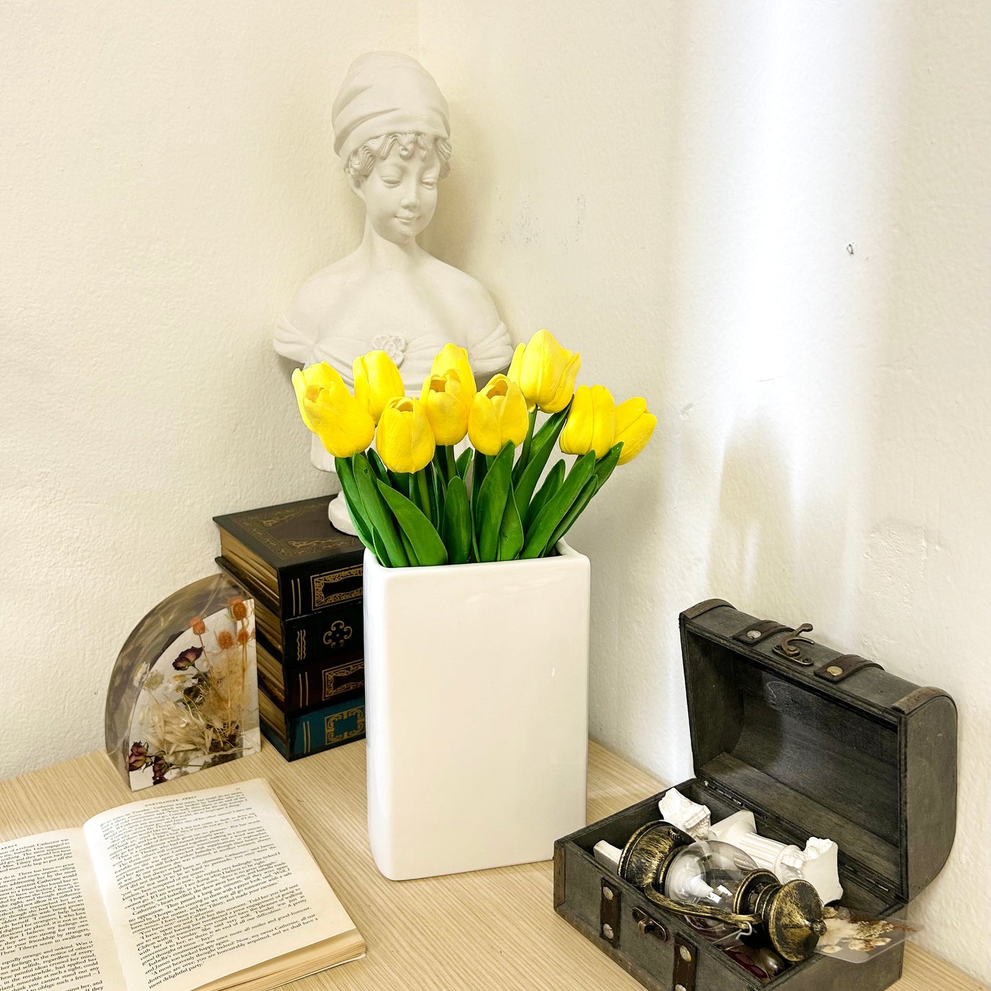 NORDORA 10PCS Artificial Tulips
