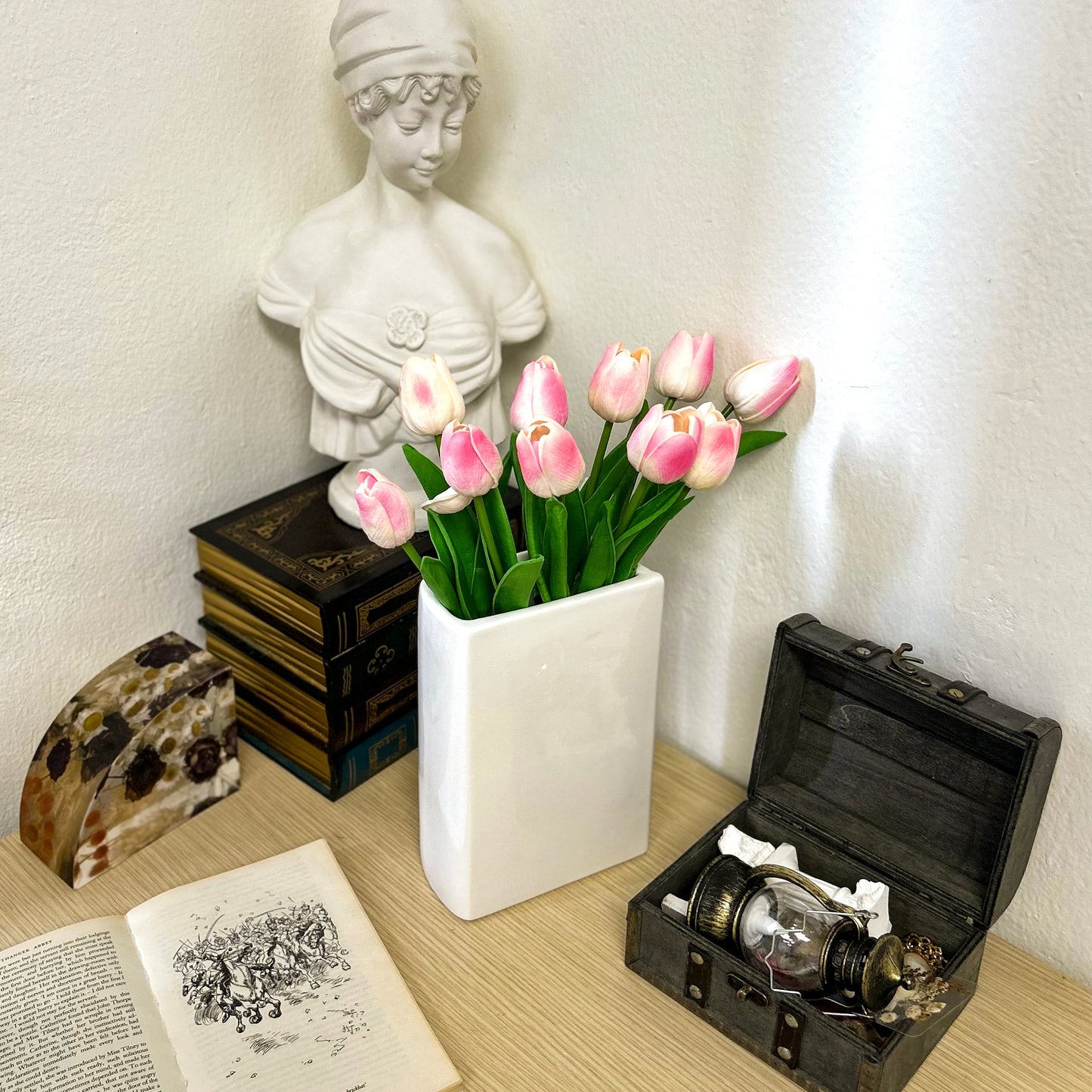 NORDORA 10PCS Artificial Tulips