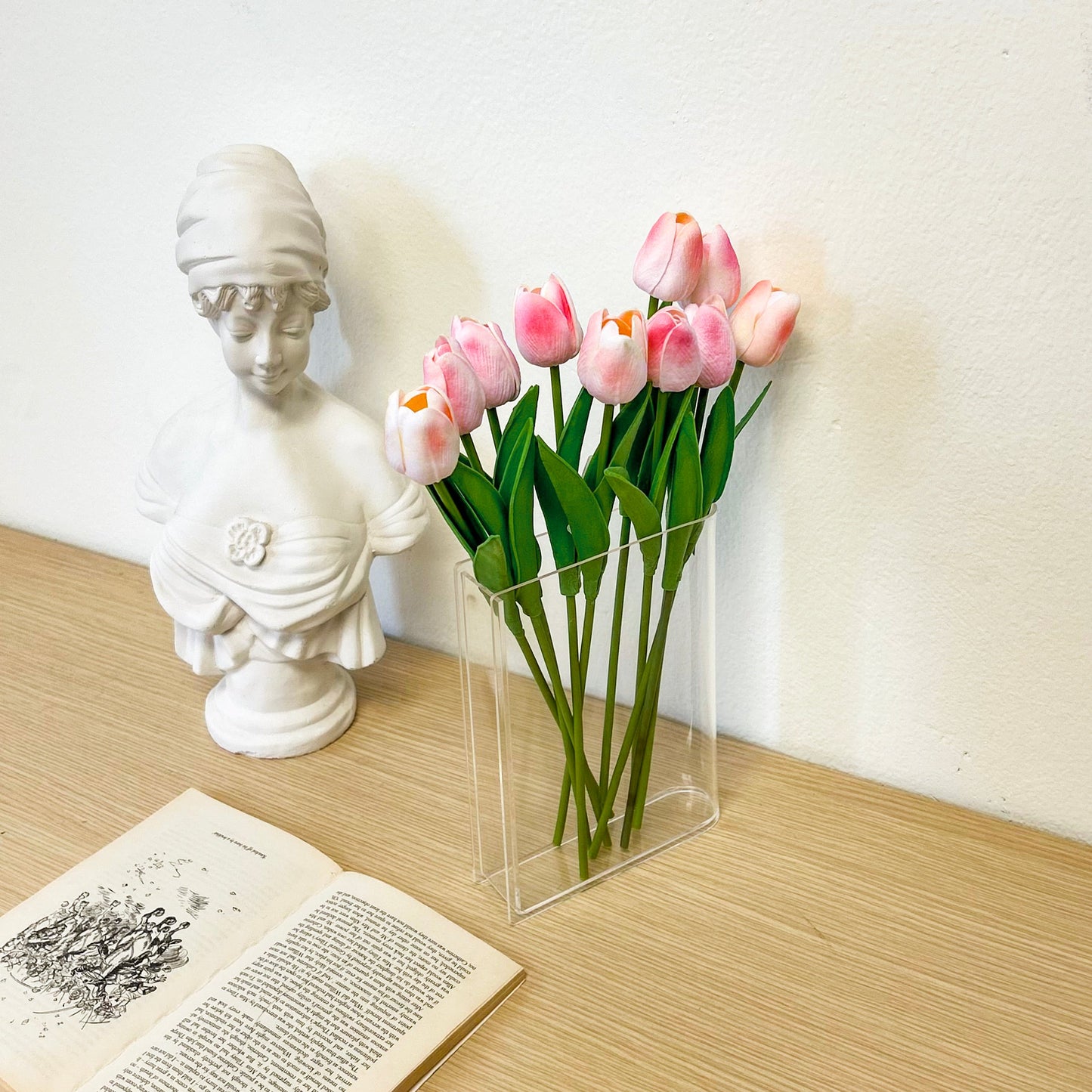 NORDORA 10PCS Artificial Tulips