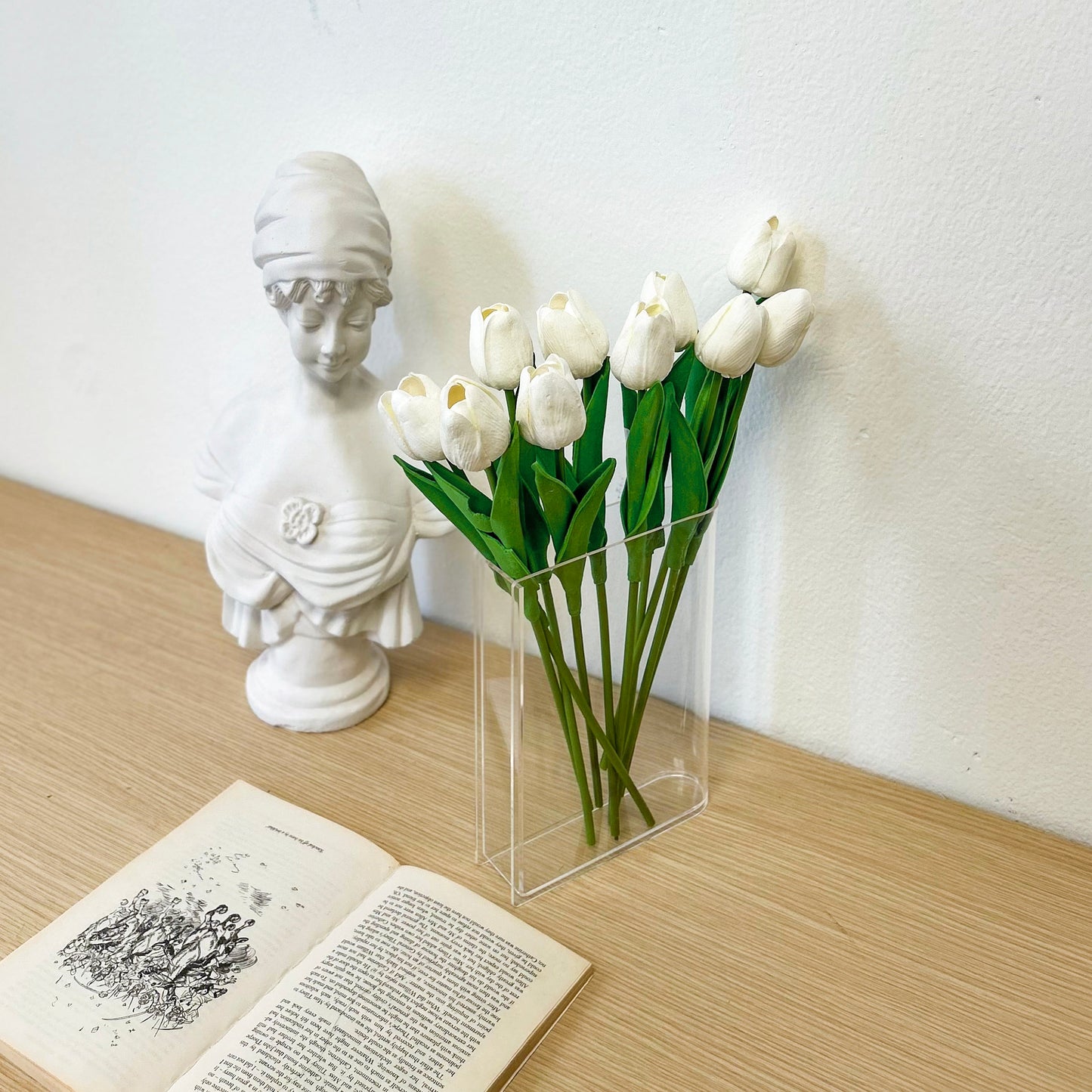 NORDORA 10PCS Artificial Tulips