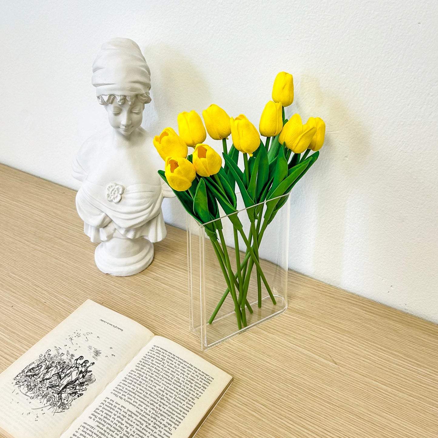 NORDORA 10PCS Artificial Tulips