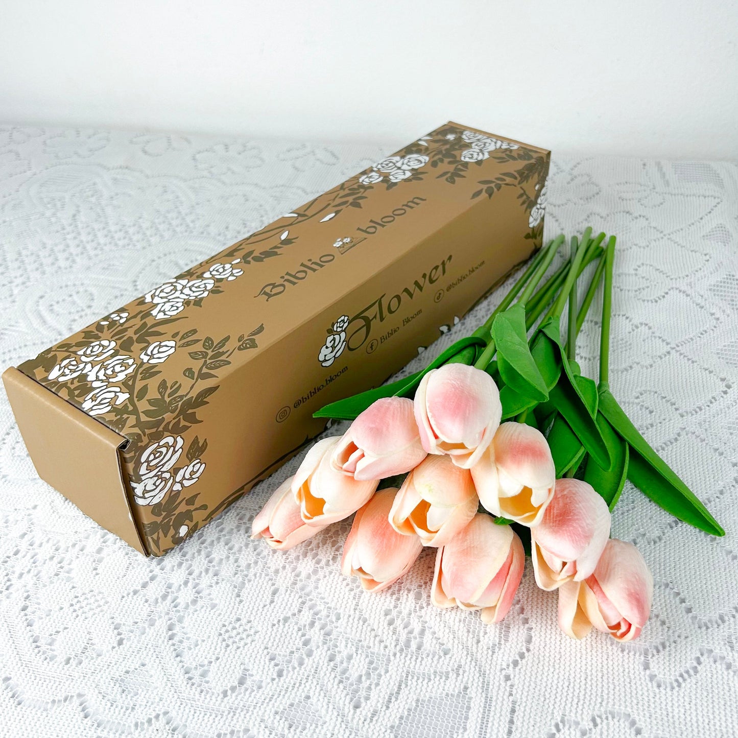 NORDORA 10PCS Artificial Tulips