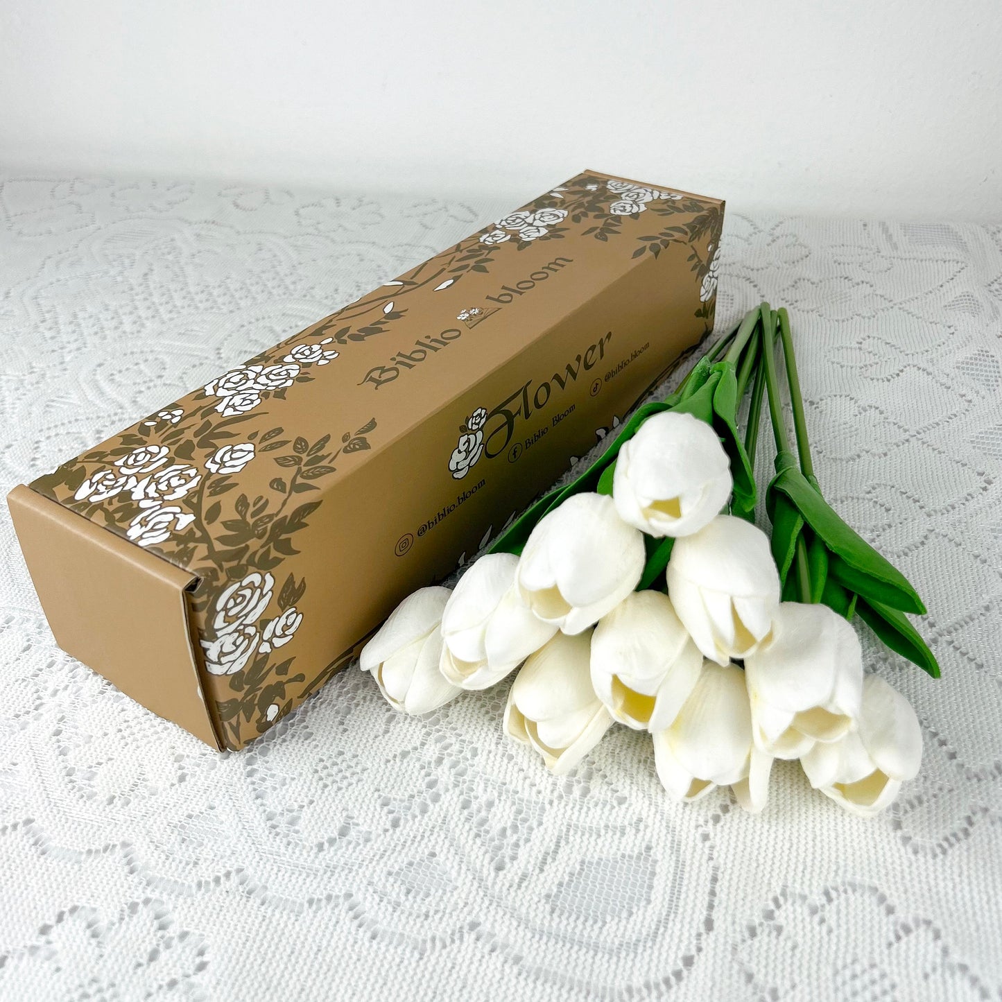 NORDORA 10PCS Artificial Tulips