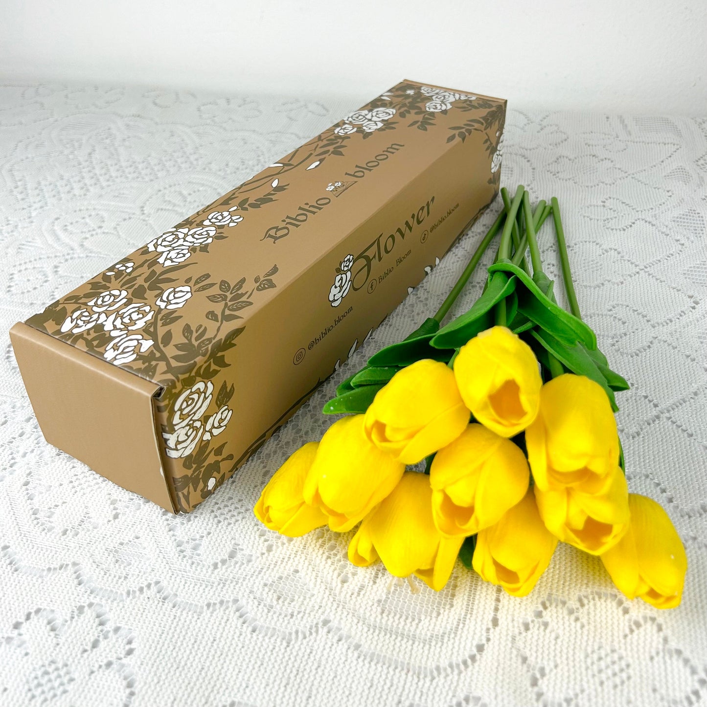 NORDORA 10PCS Artificial Tulips