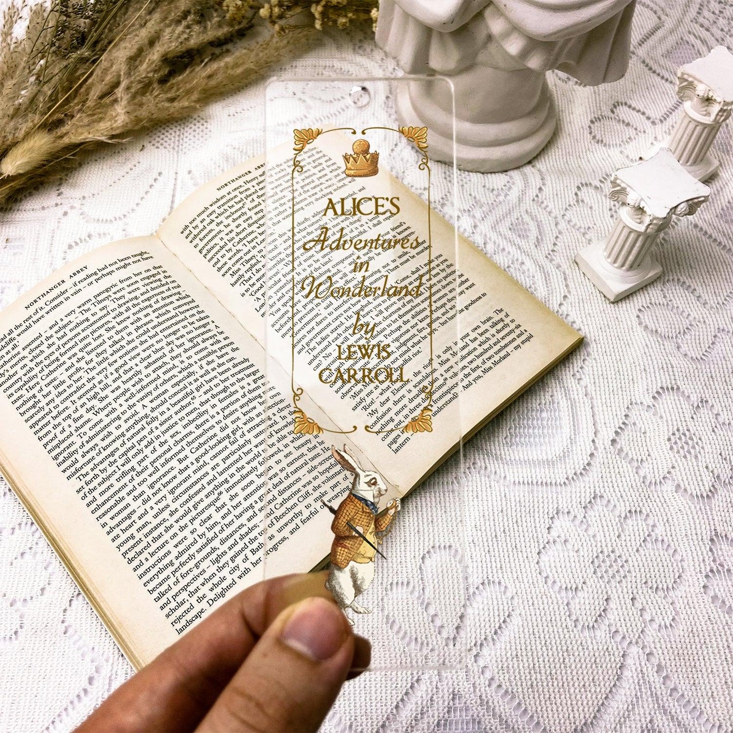 NORDORA Alice's Adventures in Wonderland Acrylic Bookmark