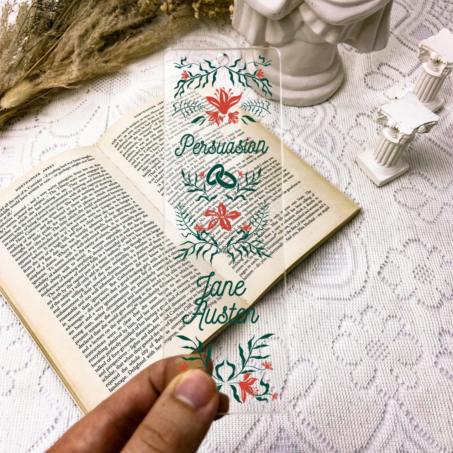NORDORA Persuasion Acrylic Bookmark