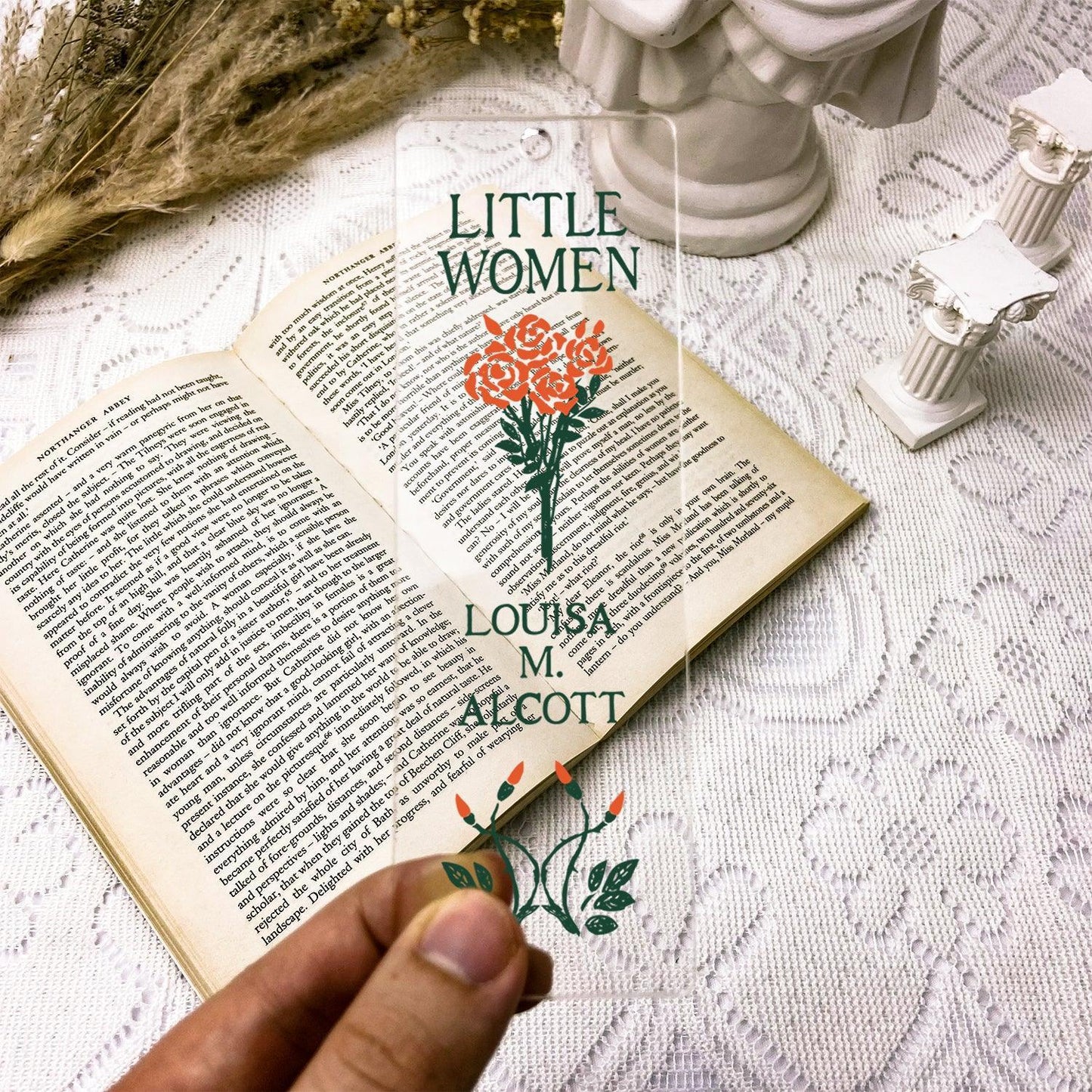 NORDORA Little Women Acrylic Bookmark