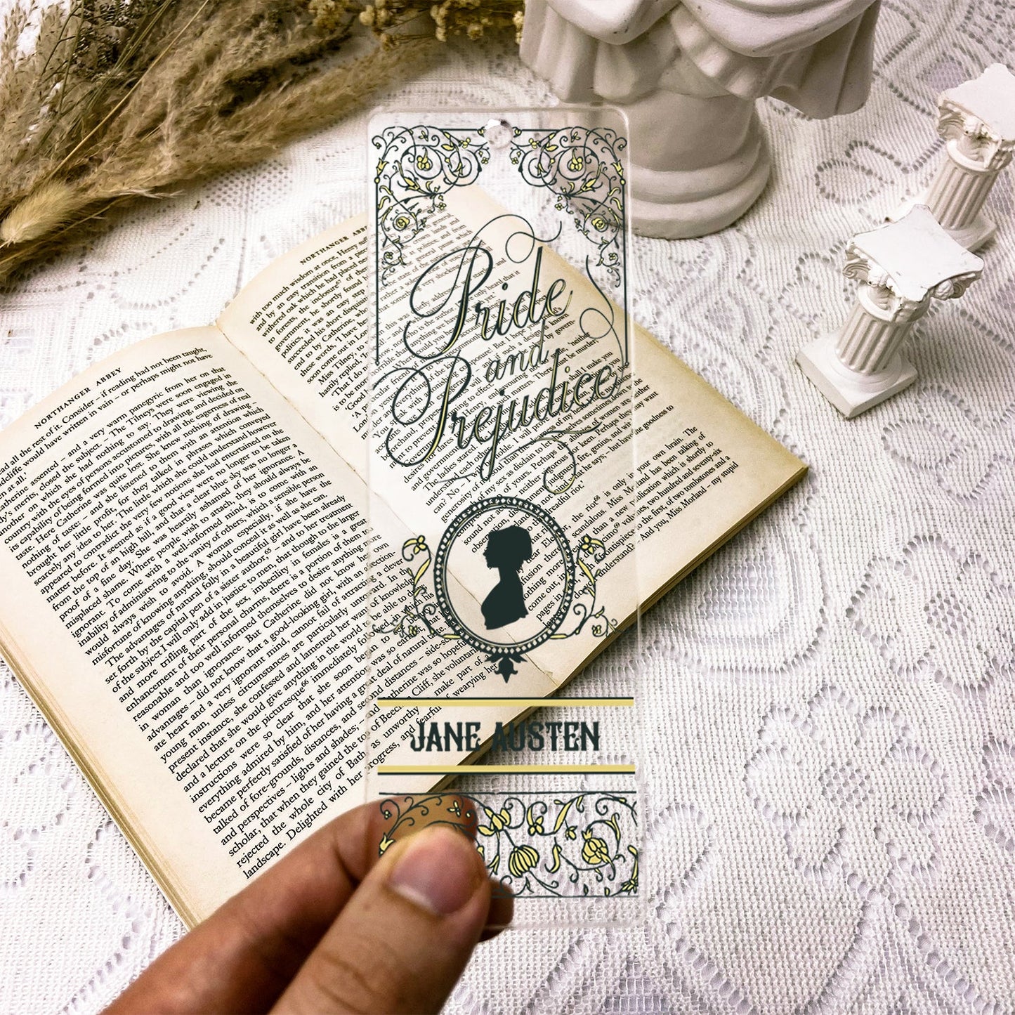 NORDORA Pride and Prejudice Acrylic Bookmark - II