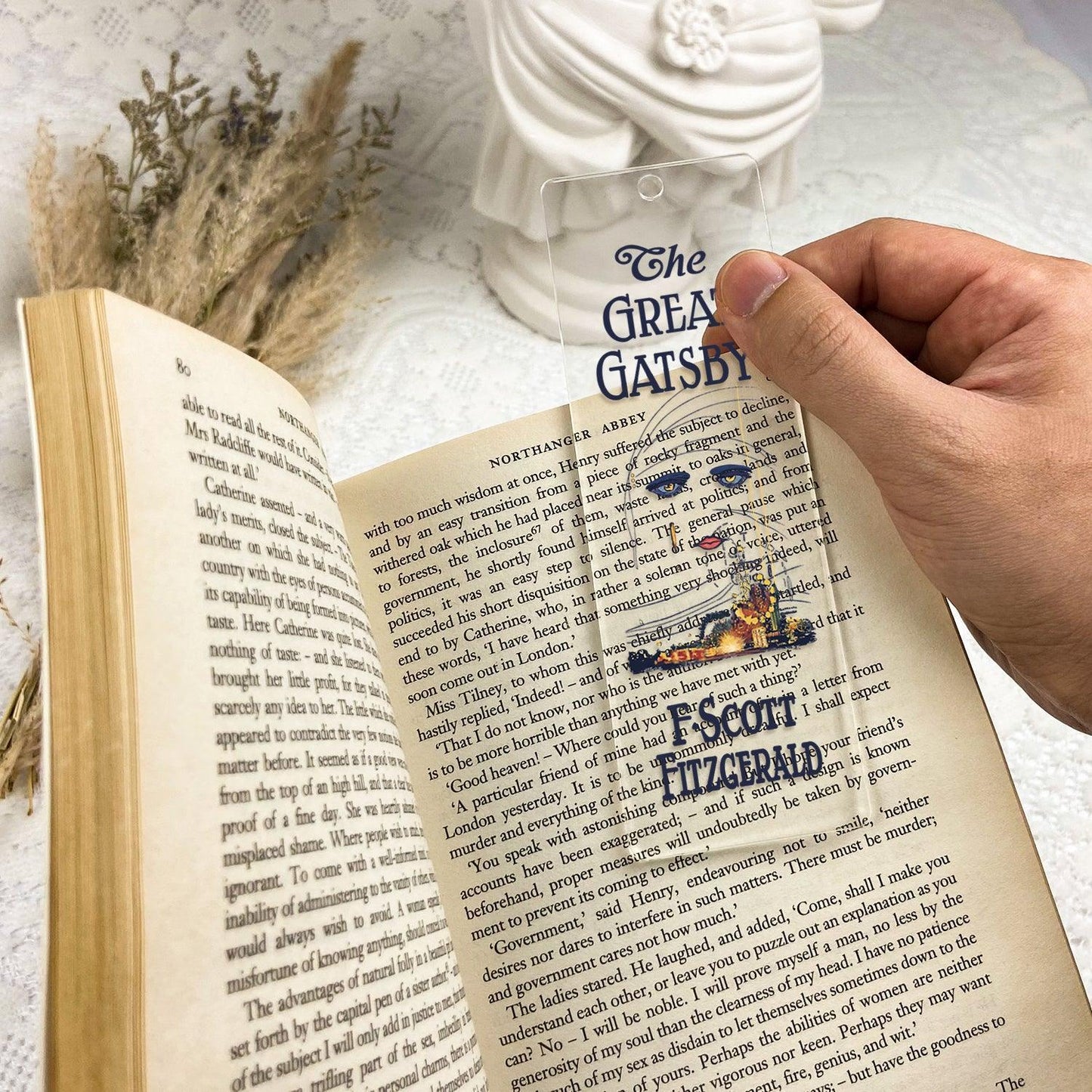 NORDORA The Great Gatsby Acrylic Bookmark