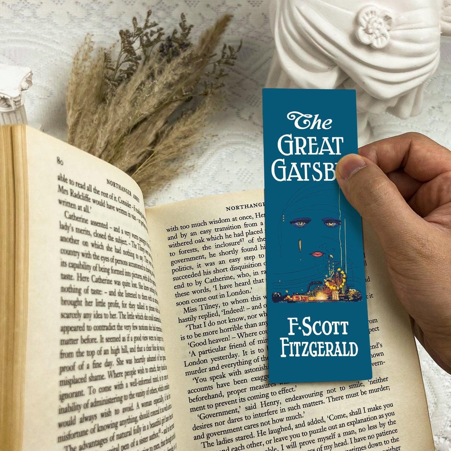 NORDORA The Great Gatsby Paper Bookmark