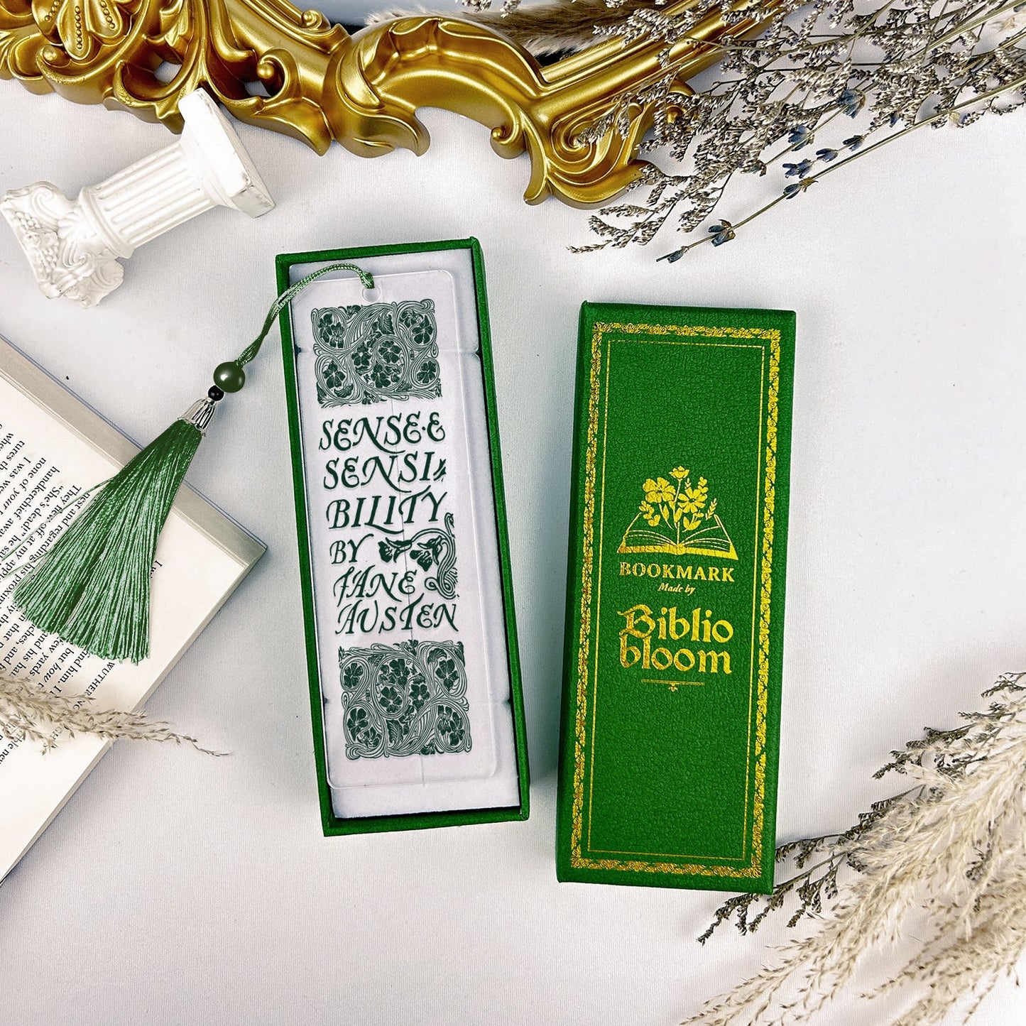 NORDORA Sense and Sensibility Acrylic Bookmark