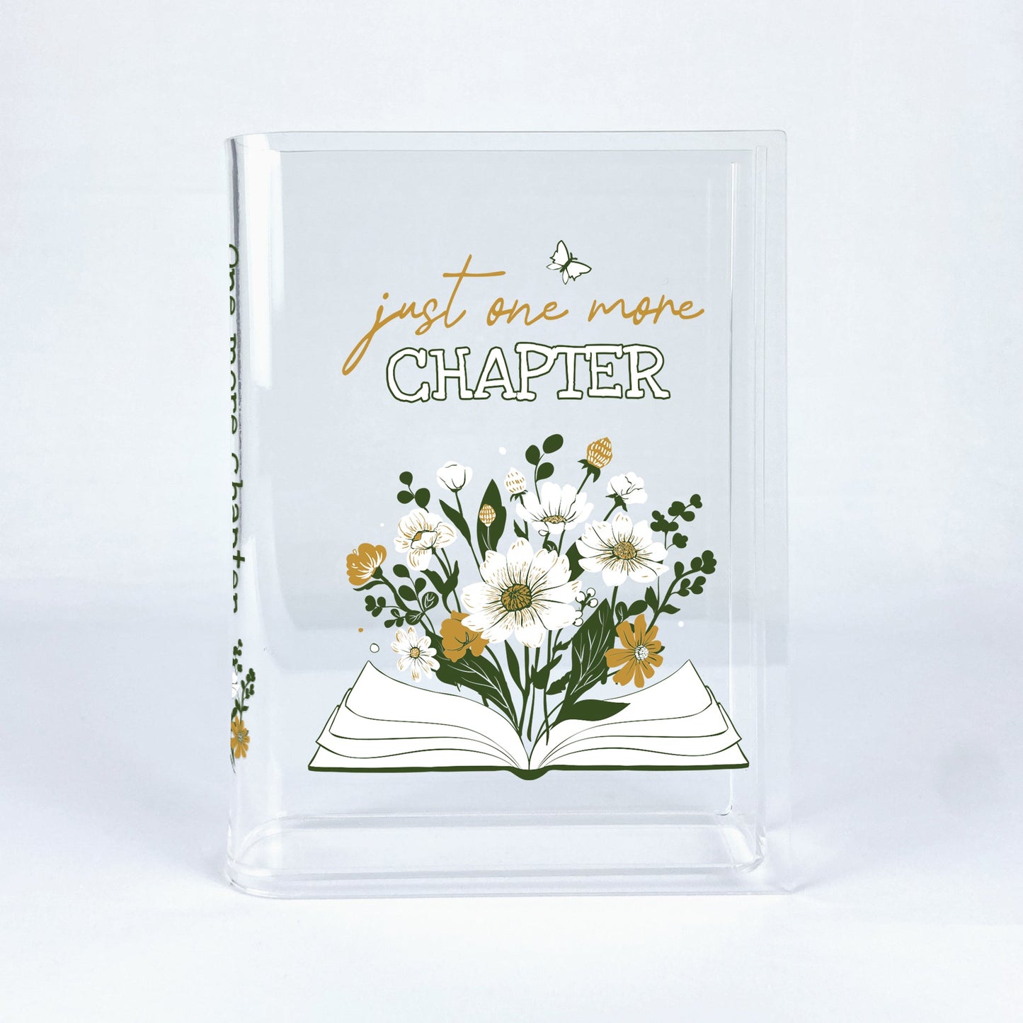 NORDORA Just One More Chapter Acrylic Book Vase