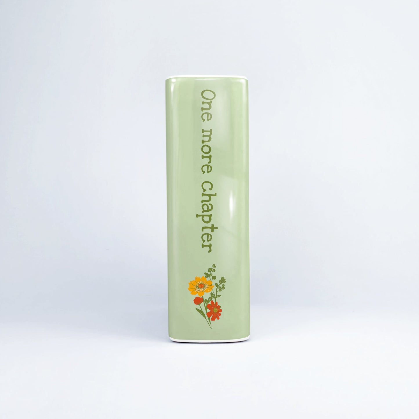 NORDORA Just One More Chapter Ceramic Book Vase
