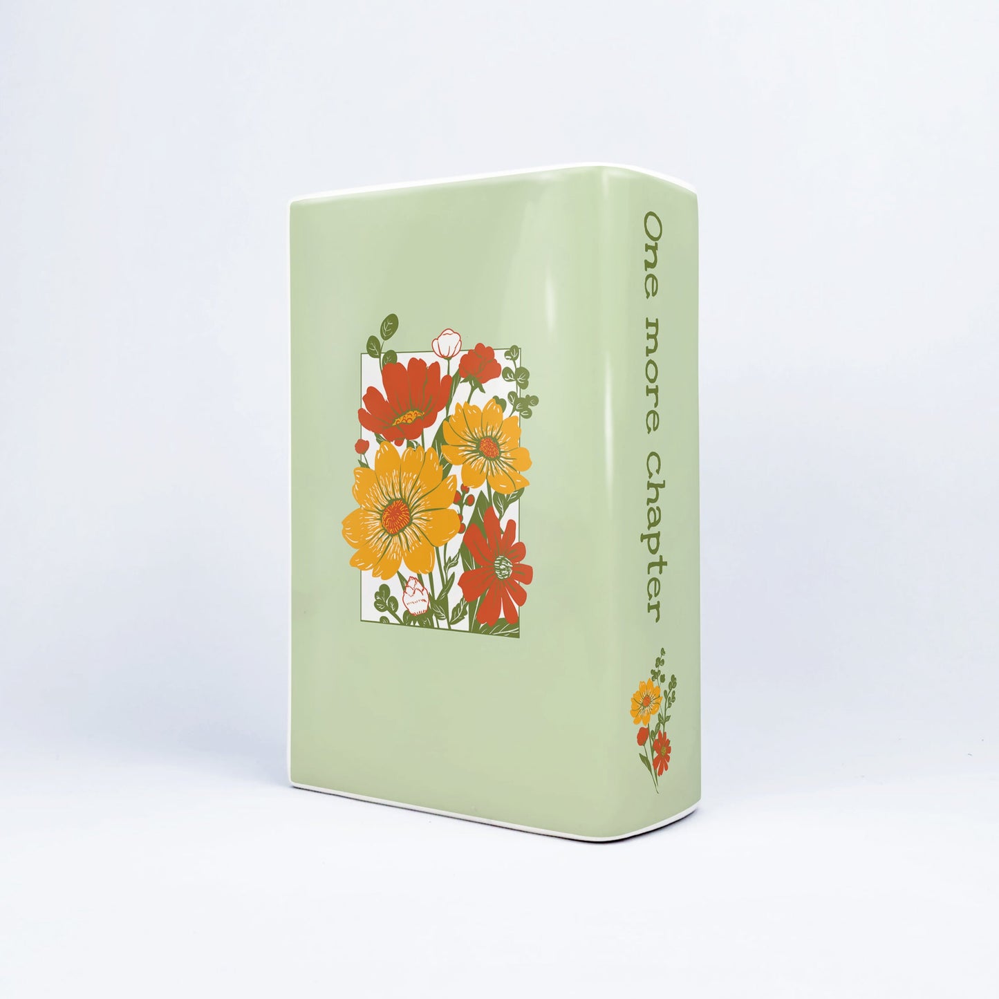 NORDORA Just One More Chapter Ceramic Book Vase