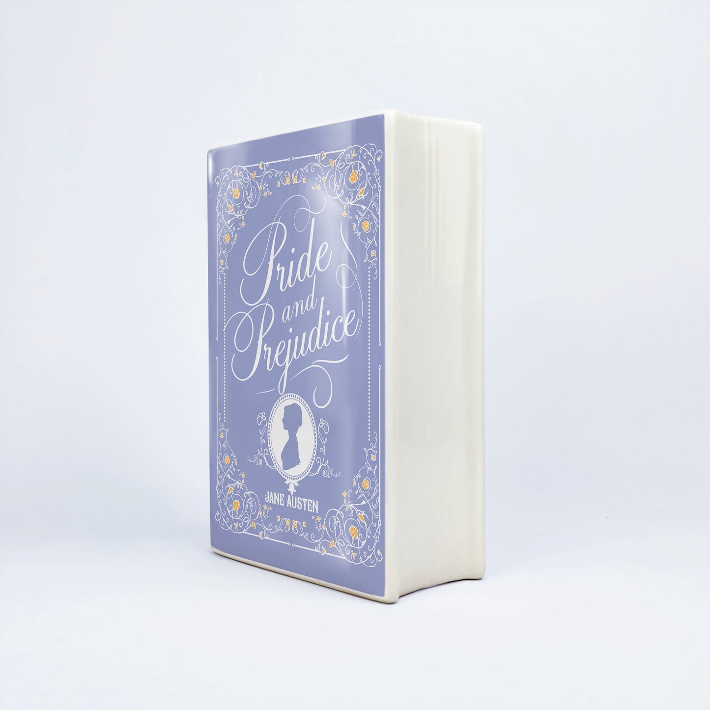 NORDORA Pride and Prejudice Ceramic Book Vase - II