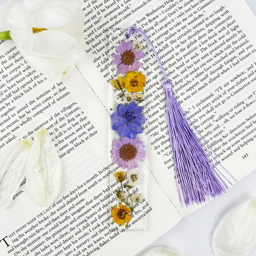 NORDORA Purple Flower Bookmark