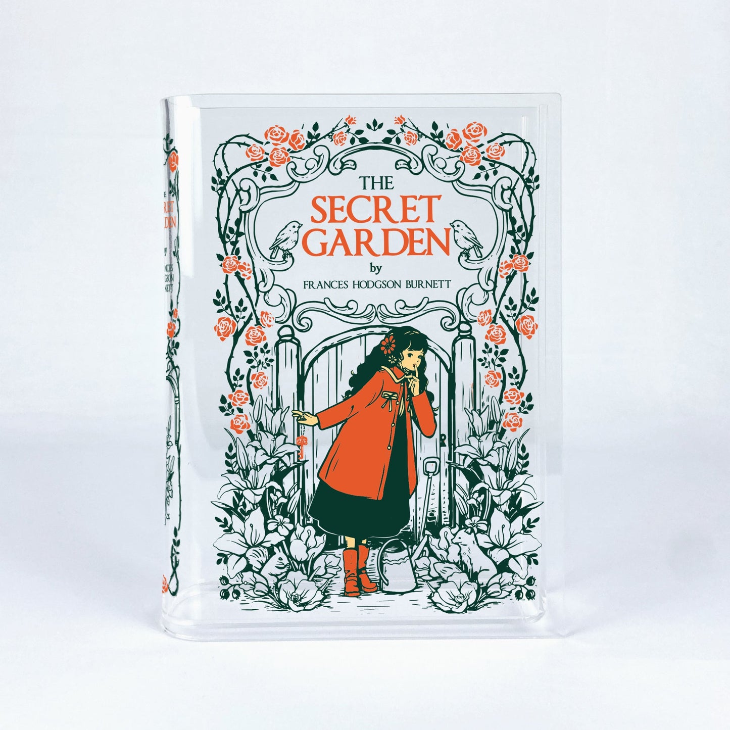 NORDORA The Secret Garden Acrylic Book Vase