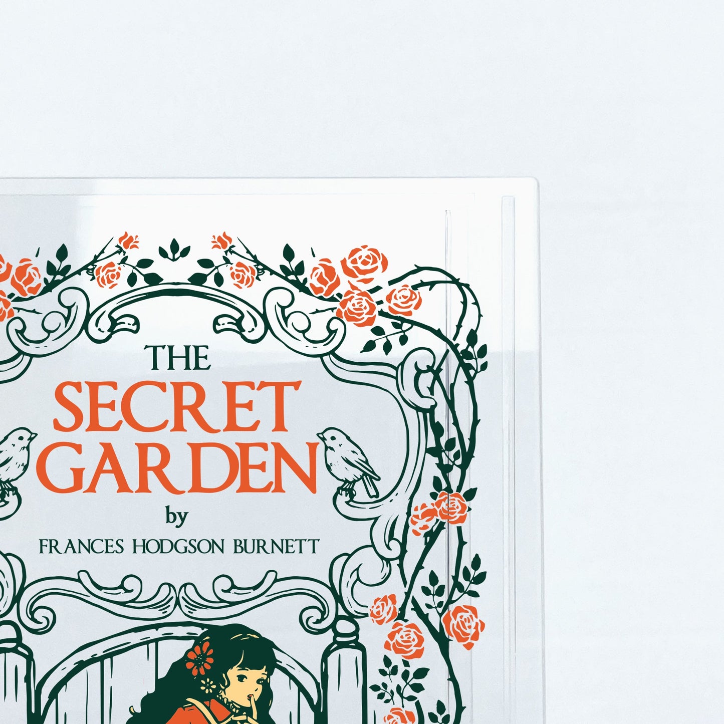 NORDORA The Secret Garden Acrylic Book Vase