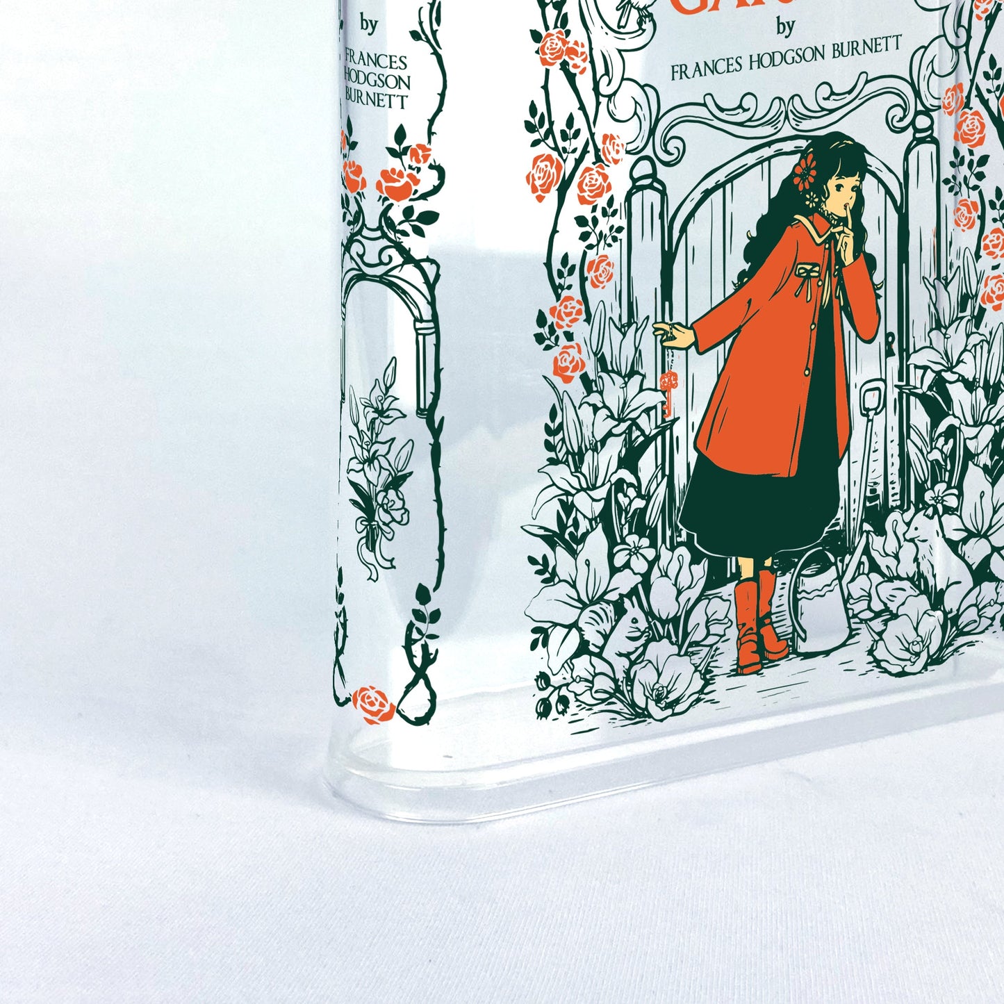 NORDORA The Secret Garden Acrylic Book Vase