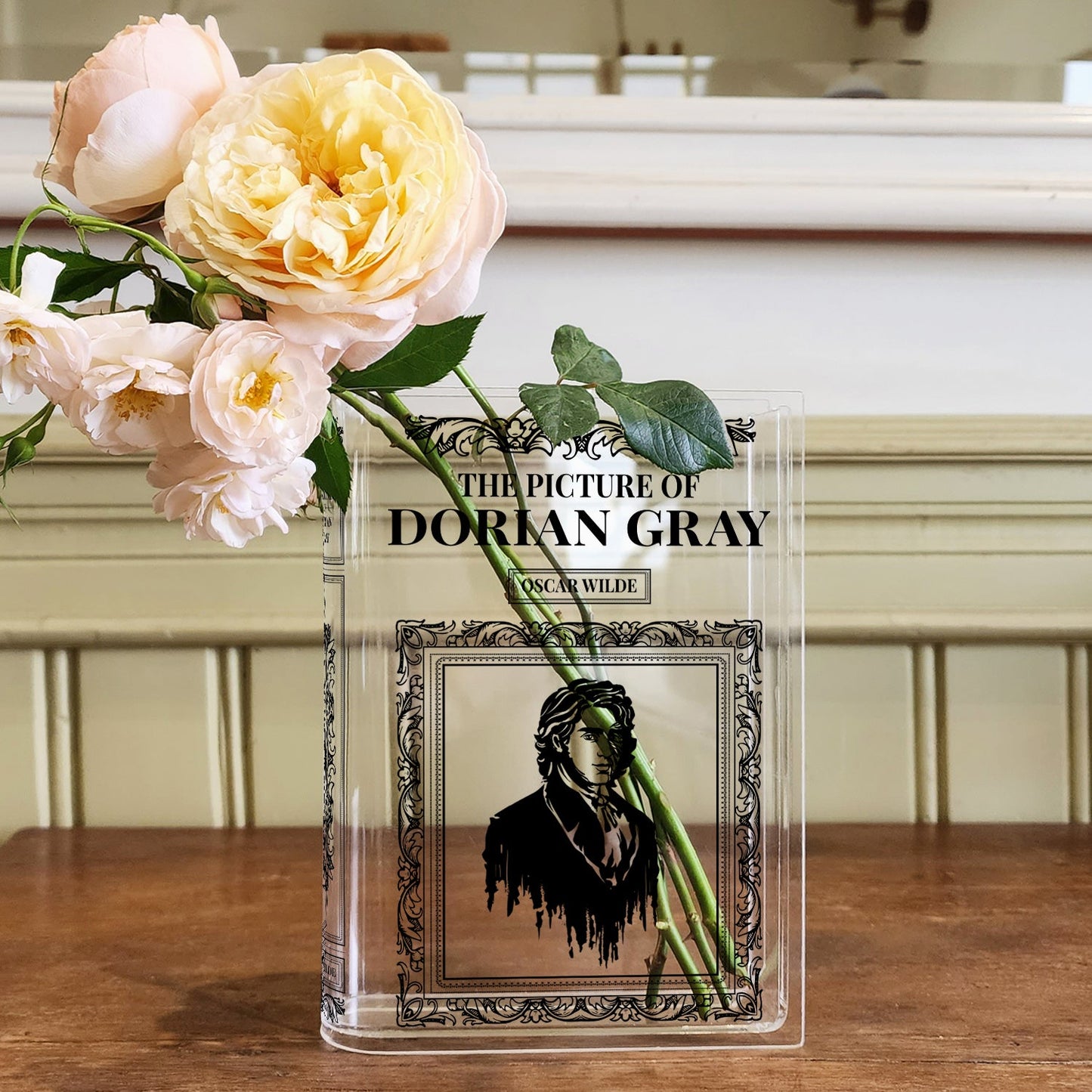 NORDORA The Picture of Dorian Gray Acrylic Book Vase - II