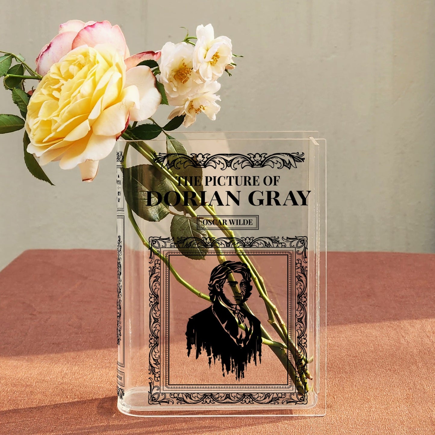 NORDORA The Picture of Dorian Gray Acrylic Book Vase - II