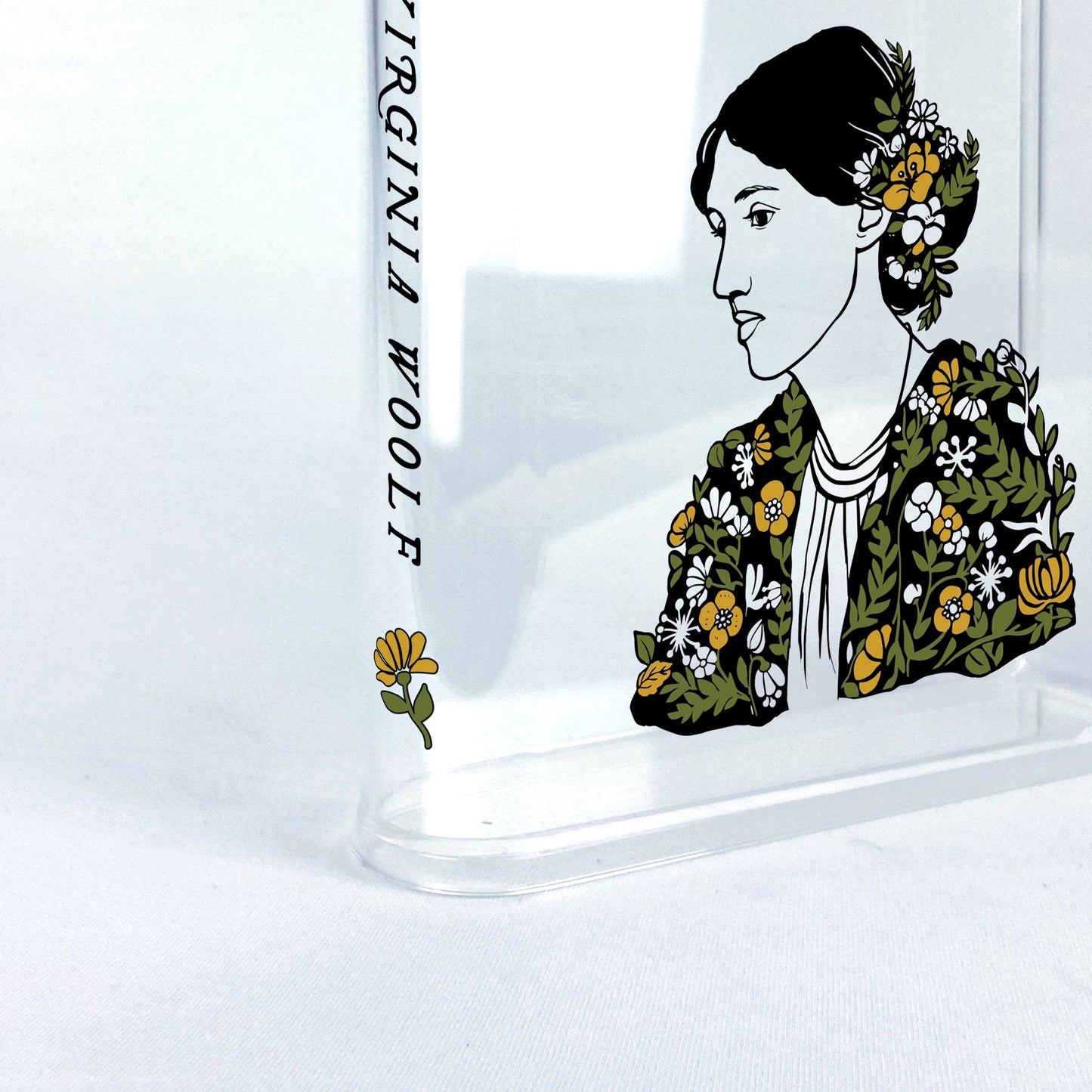 NORDORA Virginia Woolf Acrylic Book Vase