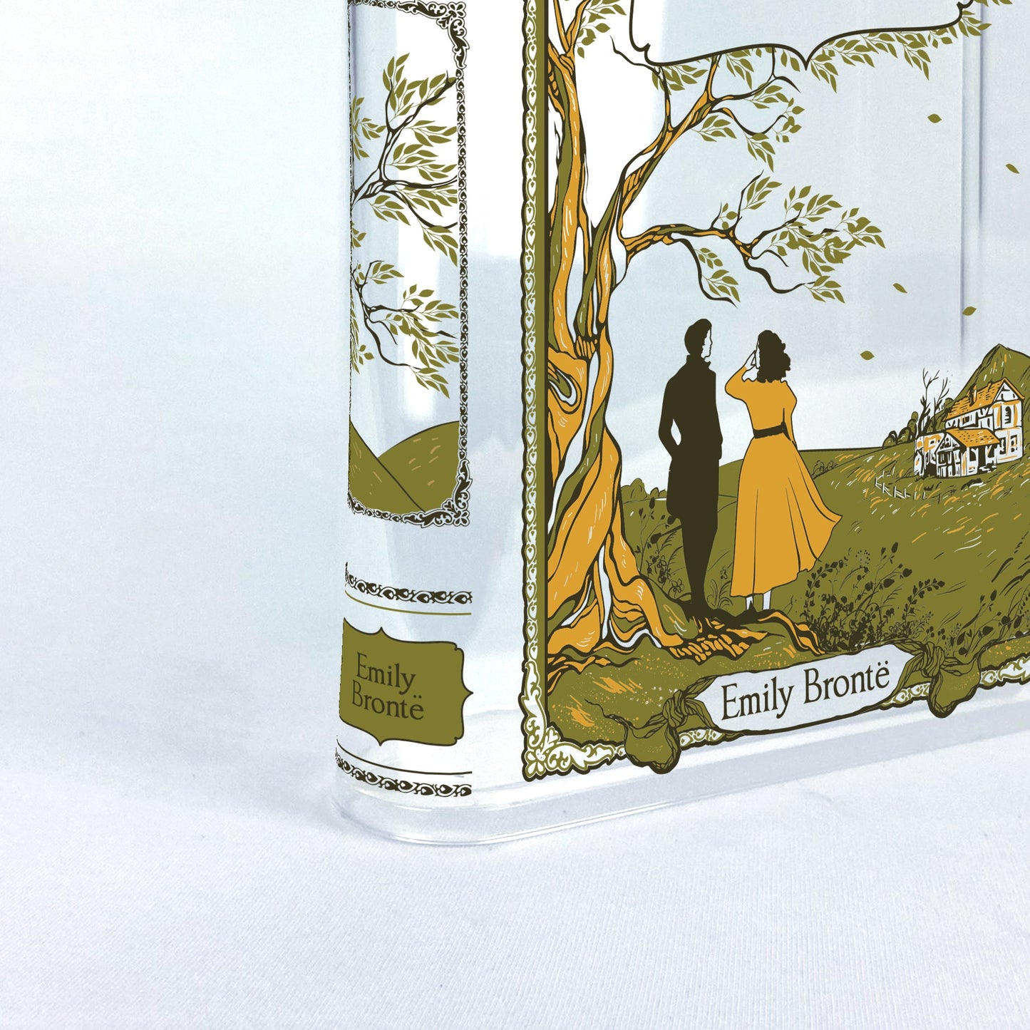 NORDORA Wuthering Heights Acrylic Book Vase