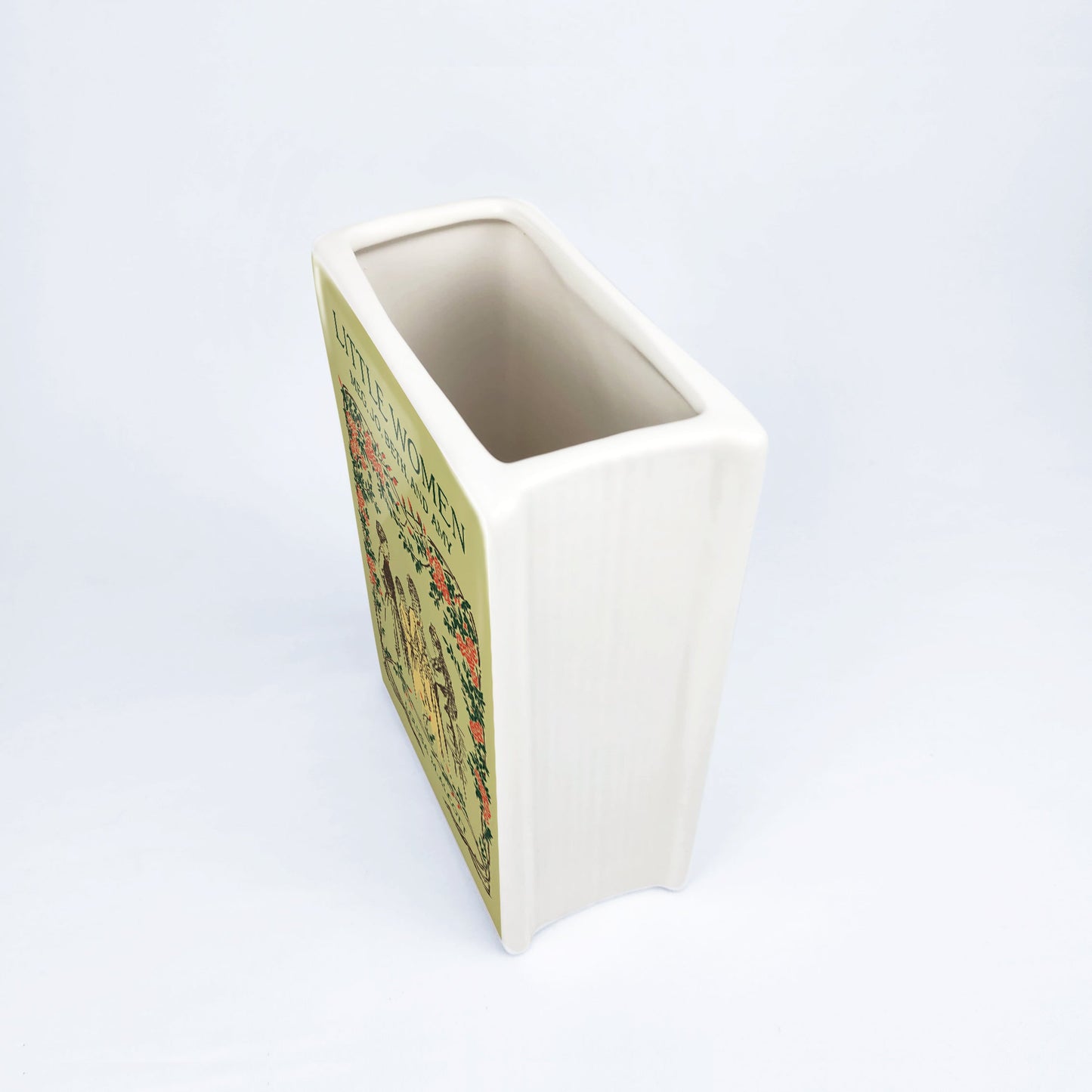 NORDORA Little Women Ceramic Book Vase