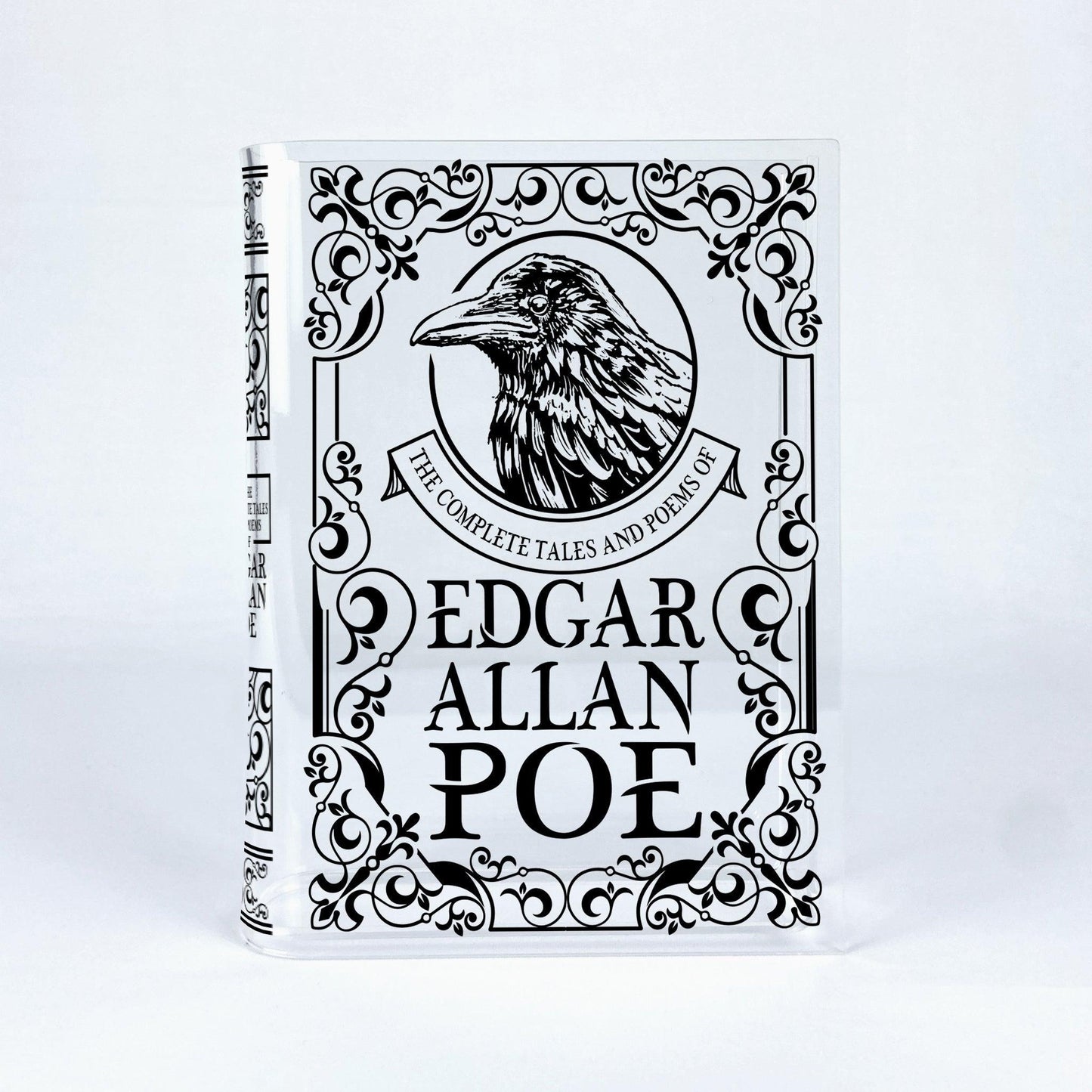 NORDORA The Complete Tales and Poems of Edgar Allan Poe Acrylic Book Vase