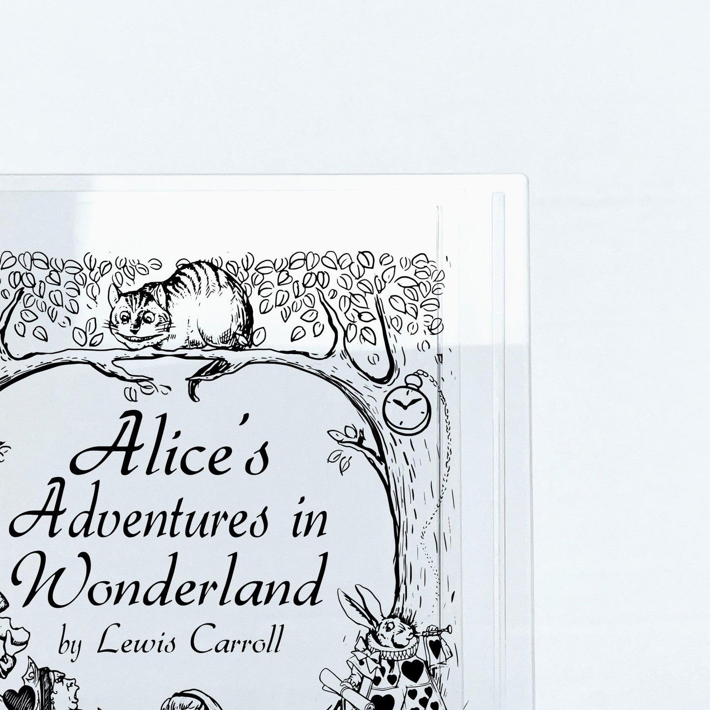 NORDORA Alice's Adventures in Wonderland Acrylic Book Vase - II