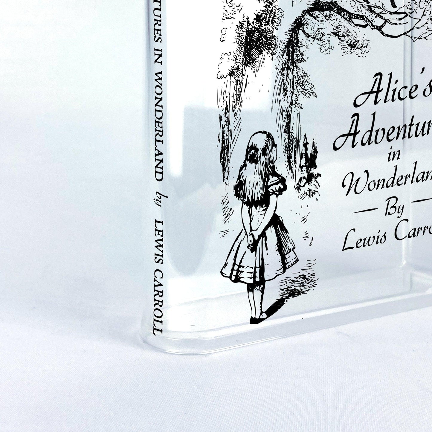 NORDORA Alice's Adventures in Wonderland Acrylic Book Vase