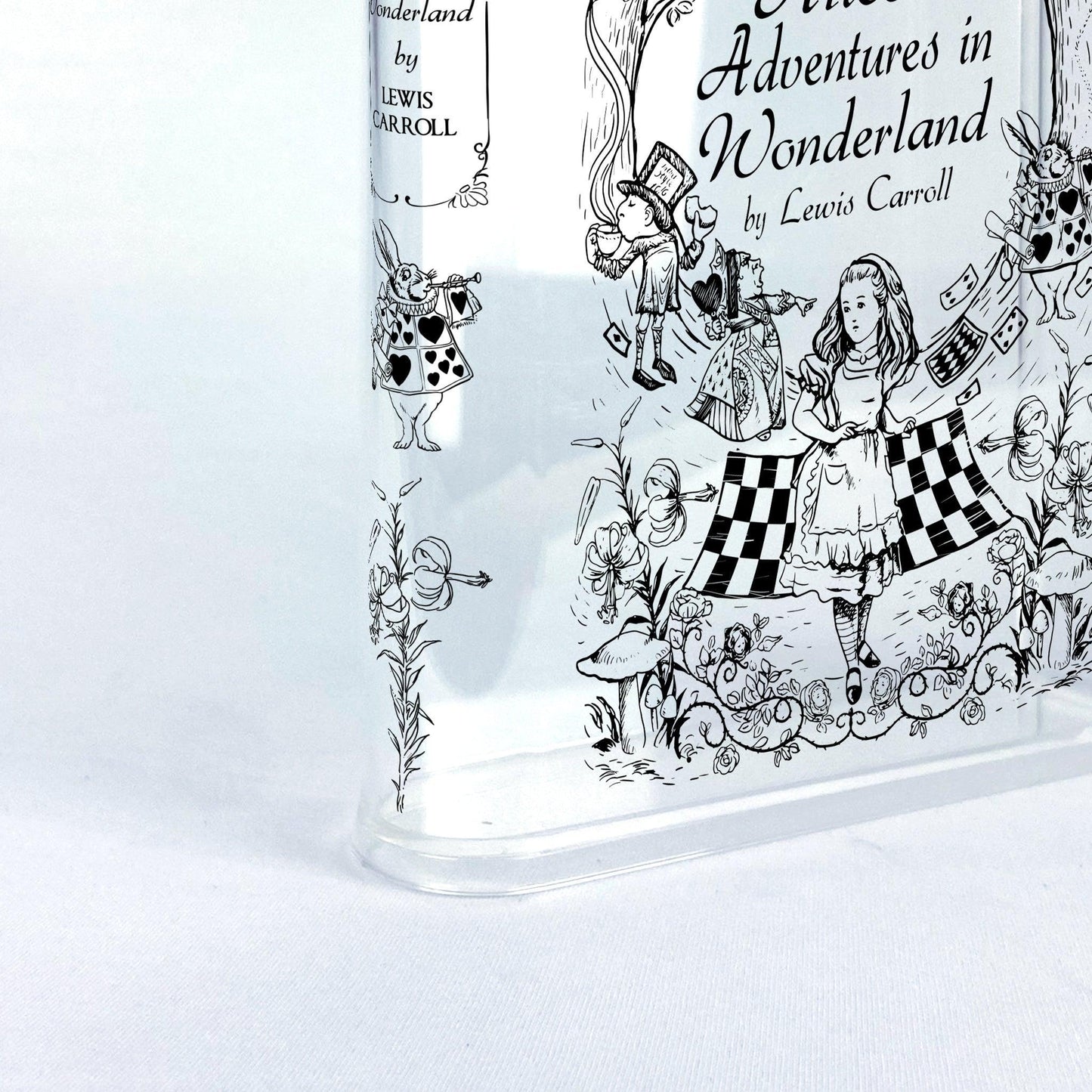 NORDORA Alice's Adventures in Wonderland Acrylic Book Vase - II