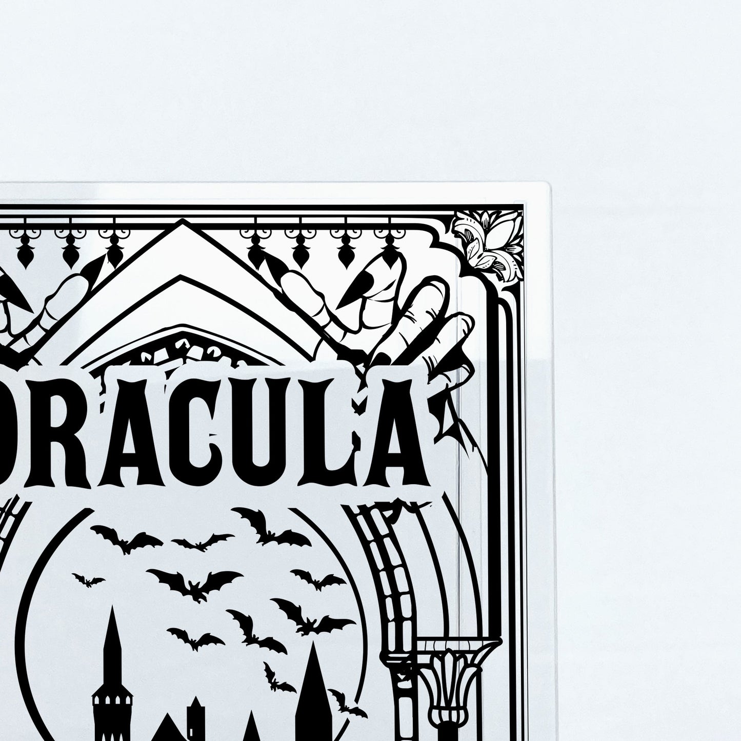 NORDORA Dracula Acrylic Book Vase