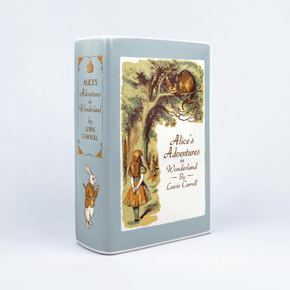 NORDORA Alice's Adventures in Wonderland Ceramic Book Vase