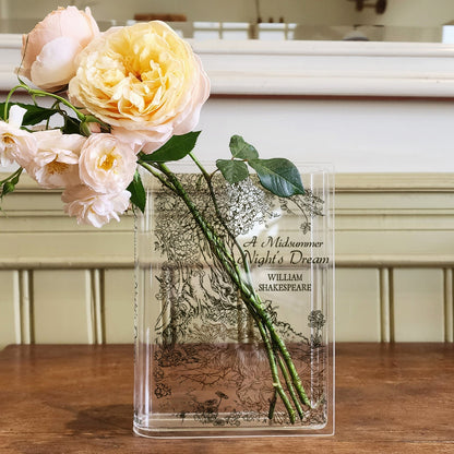 NORDORA A Midsummer Night's Dream Acrylic Book Vase