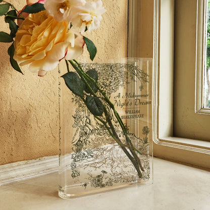 NORDORA A Midsummer Night's Dream Acrylic Book Vase