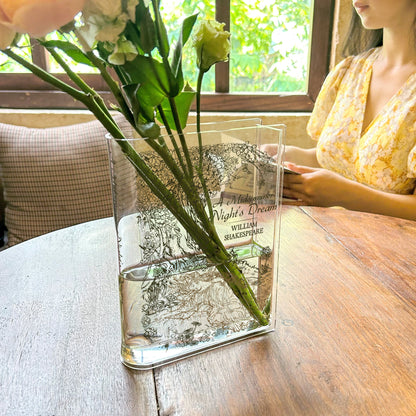 NORDORA A Midsummer Night's Dream Acrylic Book Vase