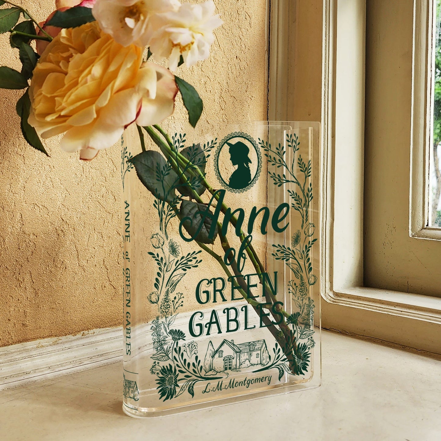NORDORA Anne of Green Gables Acrylic Book Vase