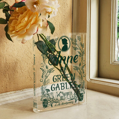 NORDORA Anne of Green Gables Acrylic Book Vase