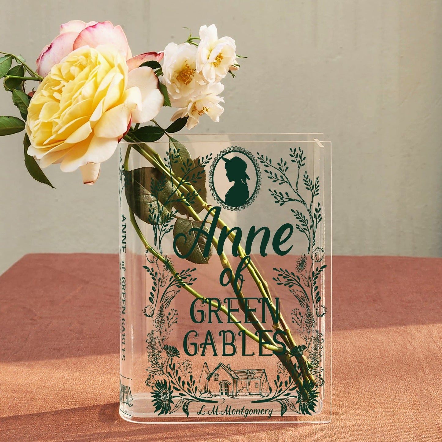 NORDORA Anne of Green Gables Acrylic Book Vase