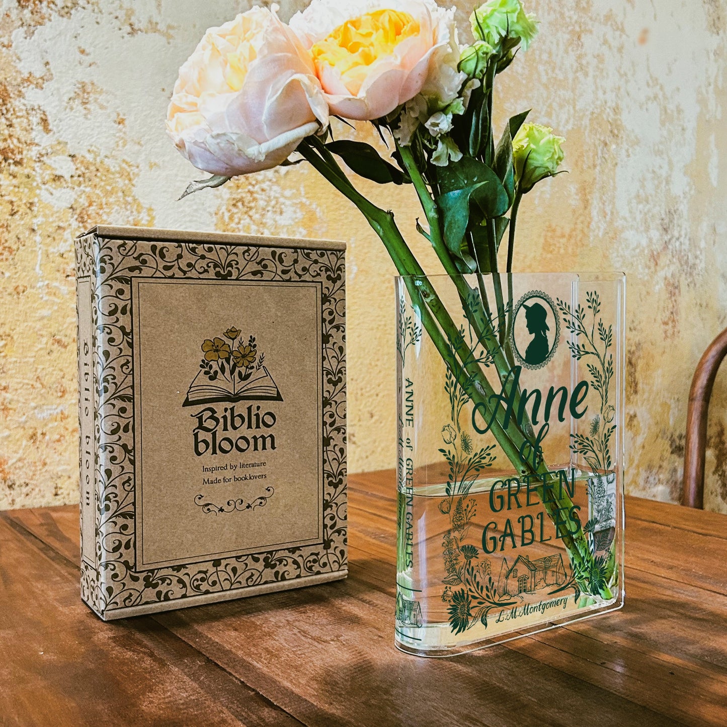NORDORA Anne of Green Gables Acrylic Book Vase