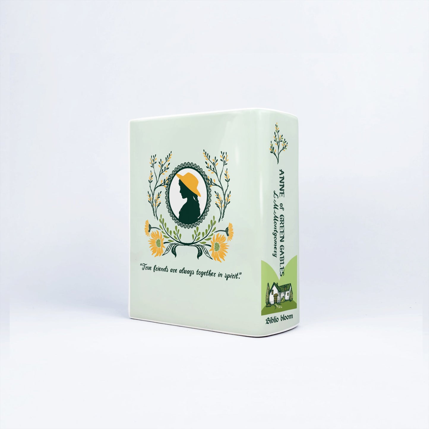 NORDORA Anne of Green Gables Ceramic Book Vase