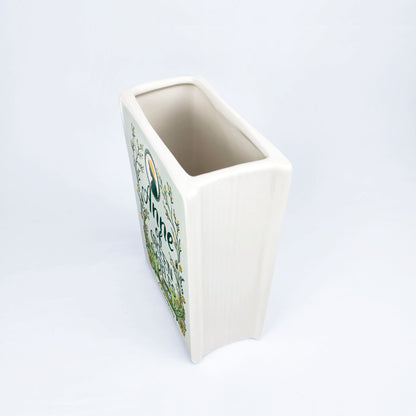 NORDORA Anne of Green Gables Ceramic Book Vase