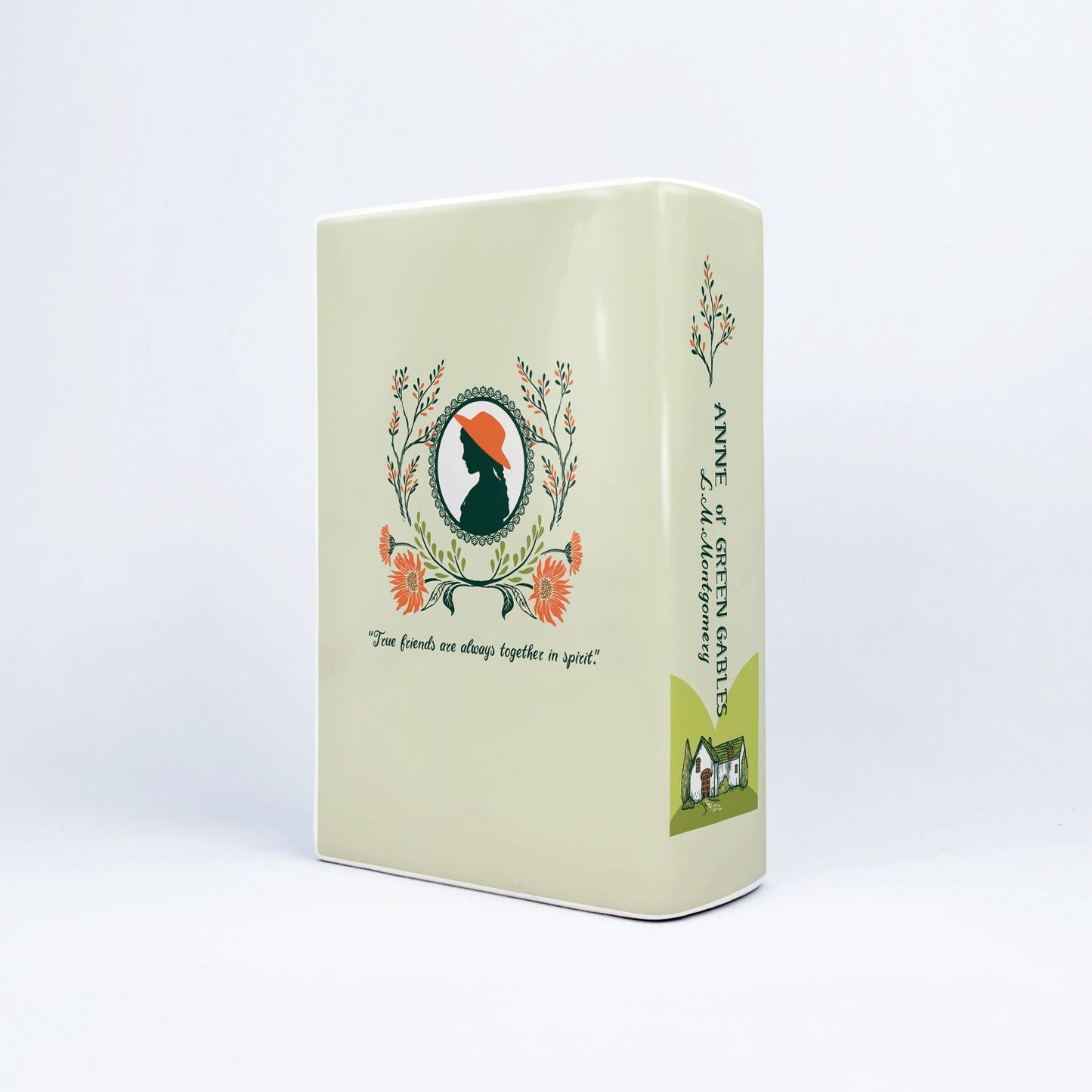 NORDORA Anne of Green Gables Ceramic Book Vase