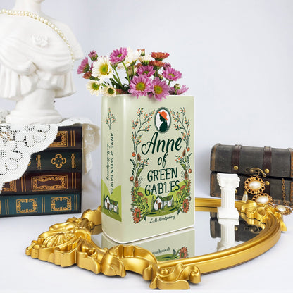 NORDORA Anne of Green Gables Ceramic Book Vase